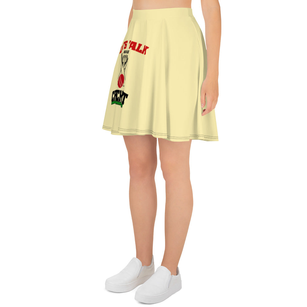 LET'S TALK ABOUT CRICKET - Skater Skirt