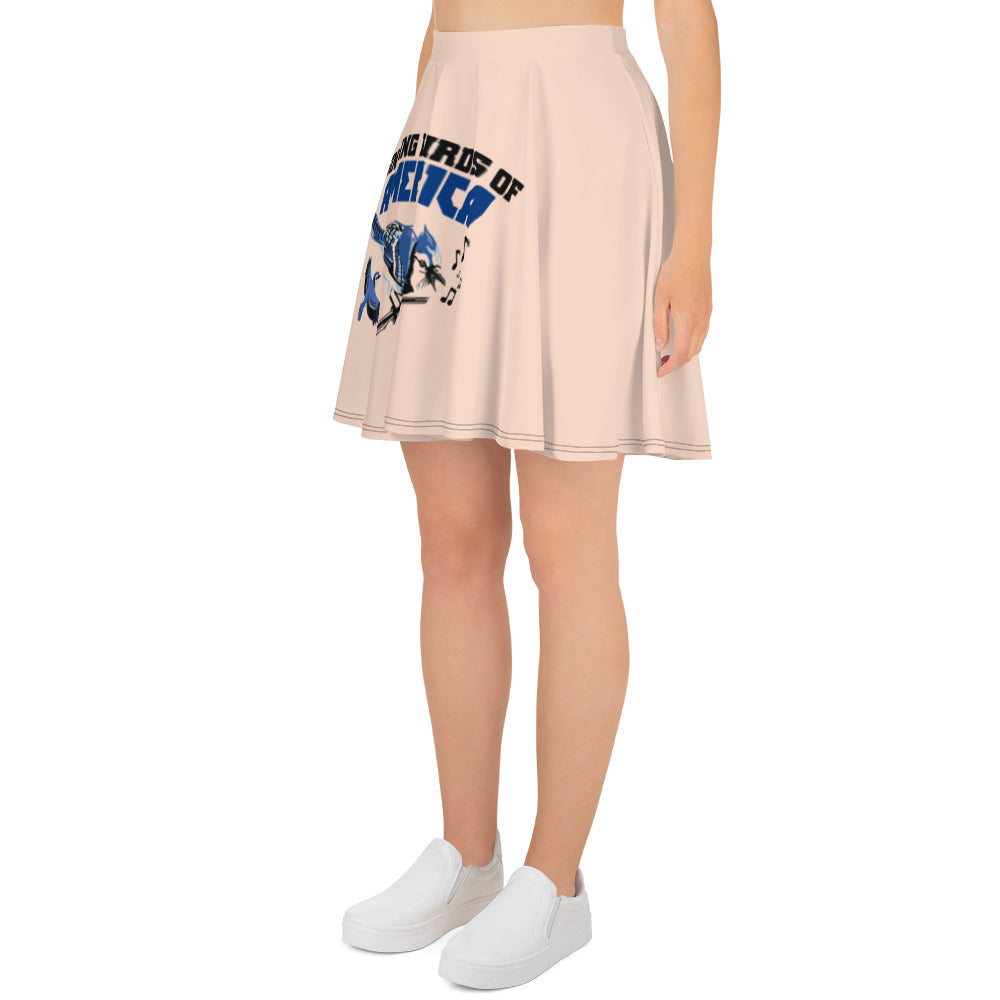 SINGING BIRDS OF AMERICA - Skater Skirt