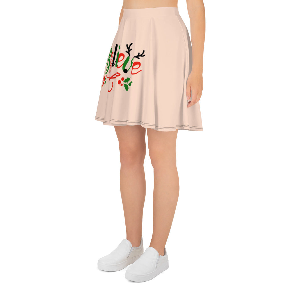 BELIEVE - Skater Skirt