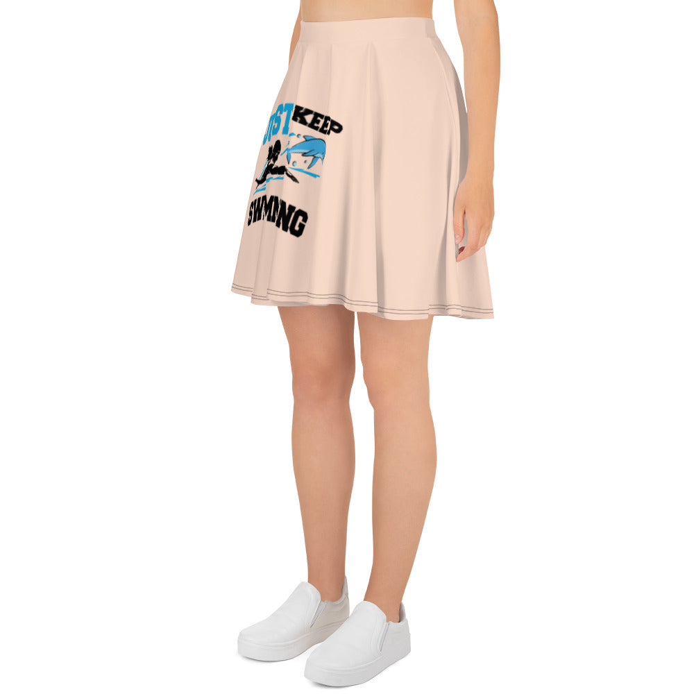 JUST KEEP SWIMMING - Skater Skirt