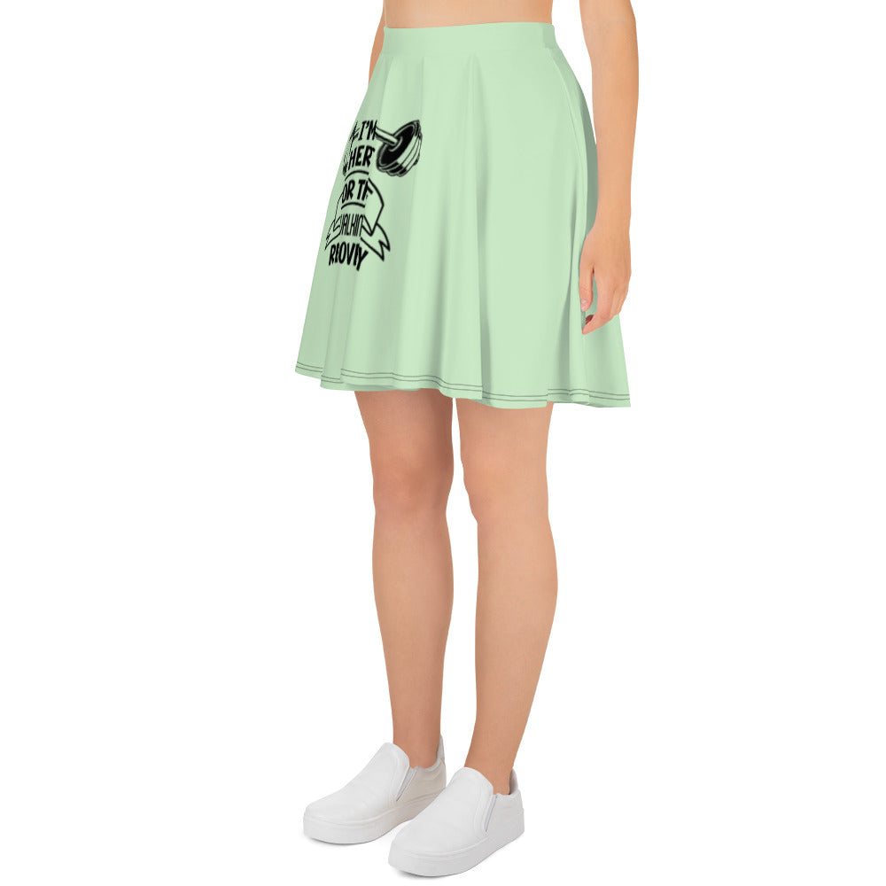 I'M HERE FOR THE WALKING RECOVERY - Skater Skirt