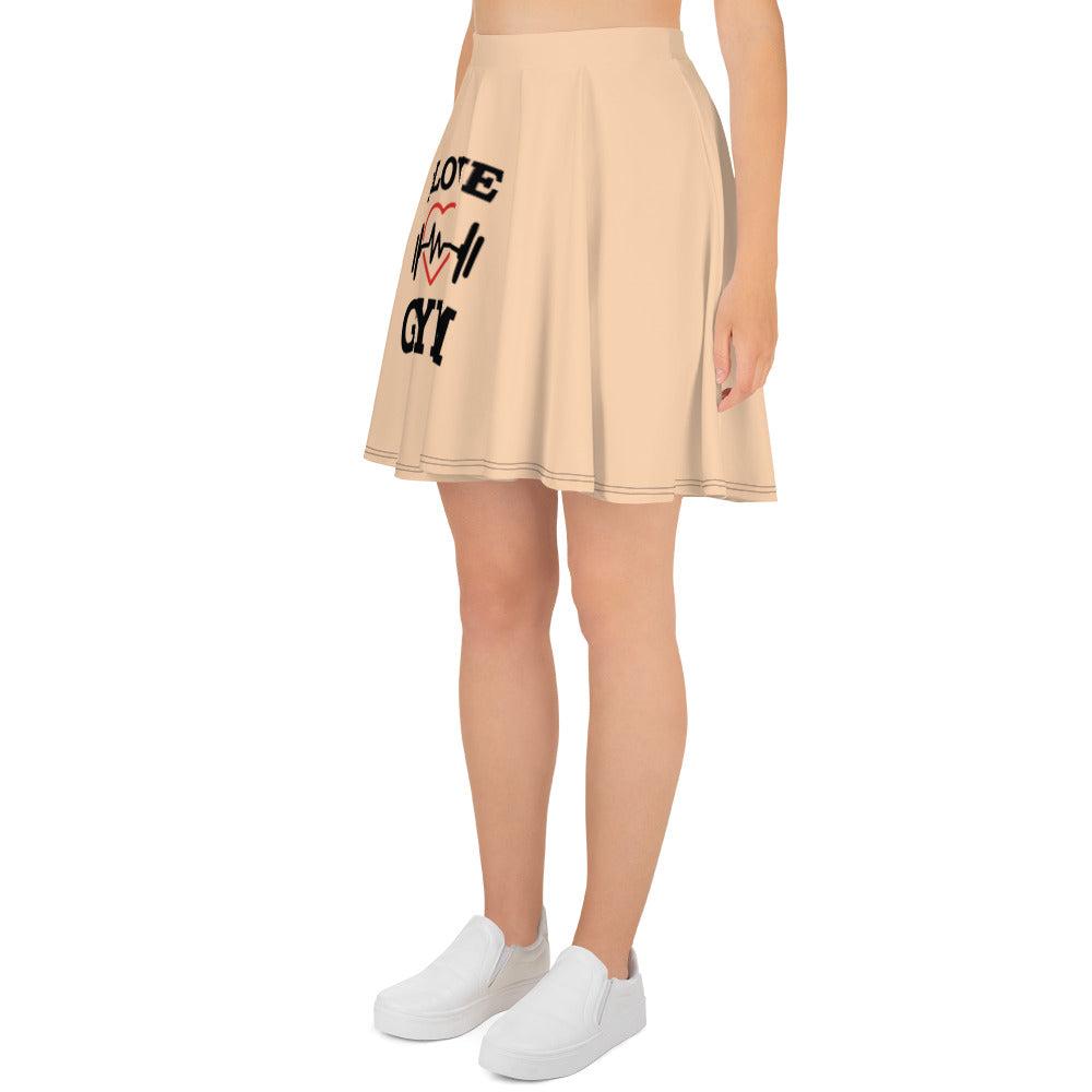 I LOVE GYM - Skater Skirt