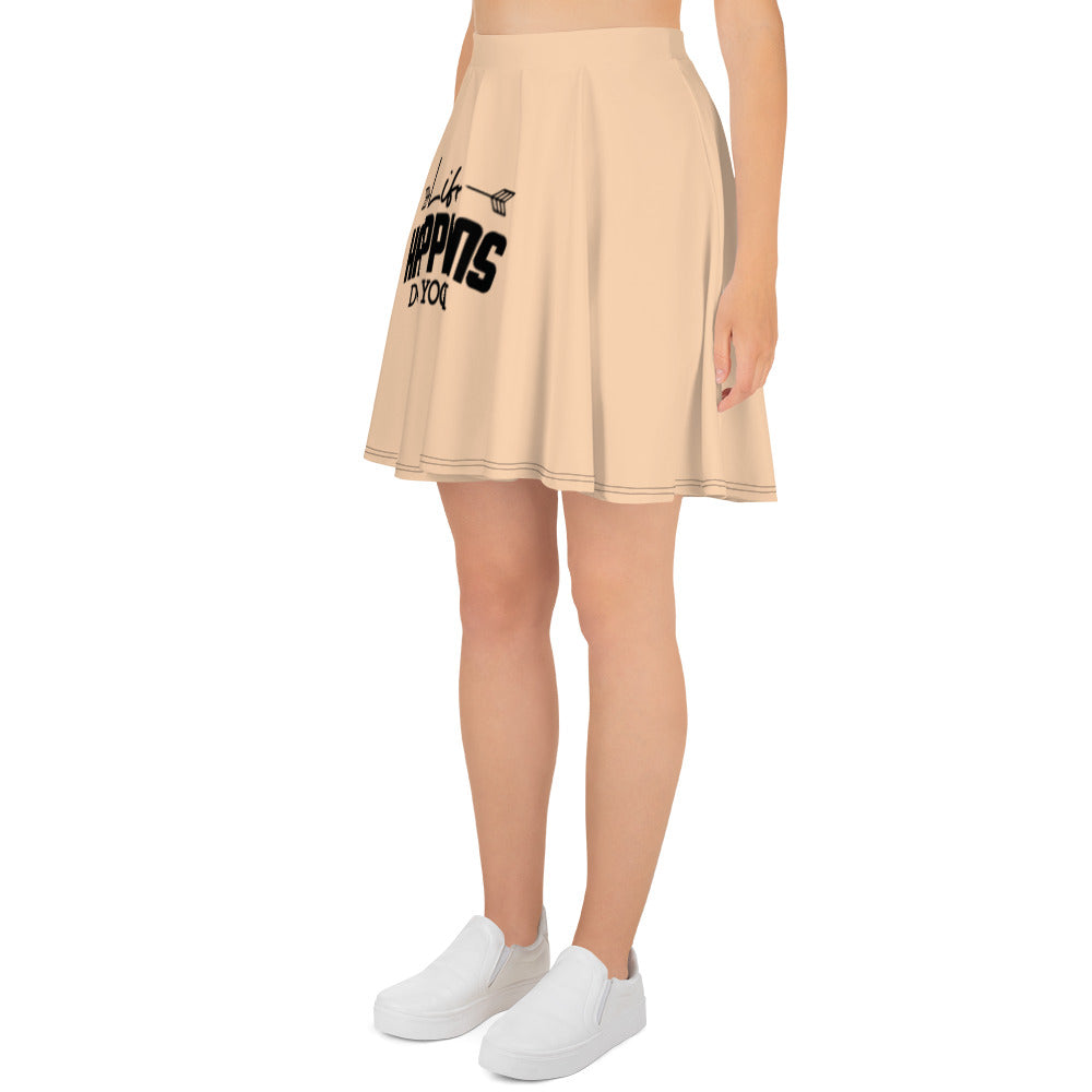 LIFE HAPPENS DO YOGA - Skater Skirt