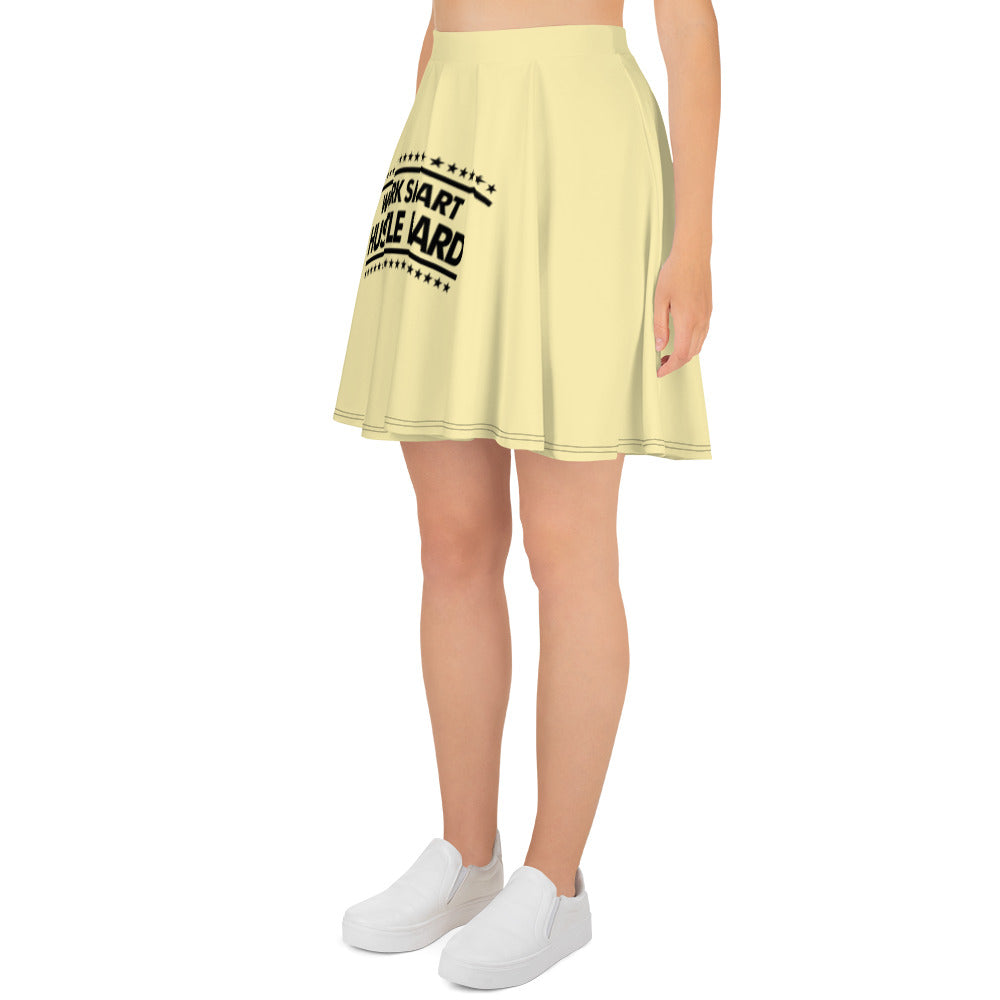 WORK SMART HUSTLE HARD - Skater Skirt