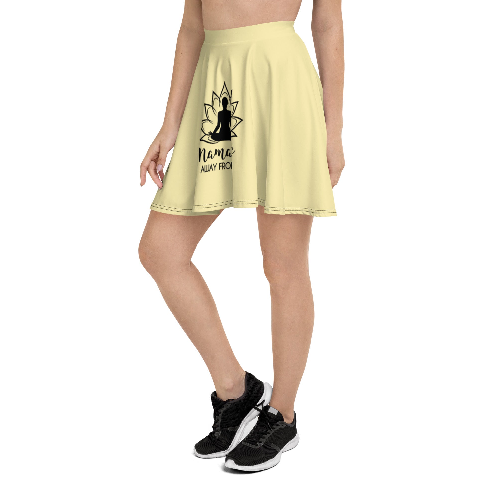 NAMASTE AWAY FROM ME - Skater Skirt