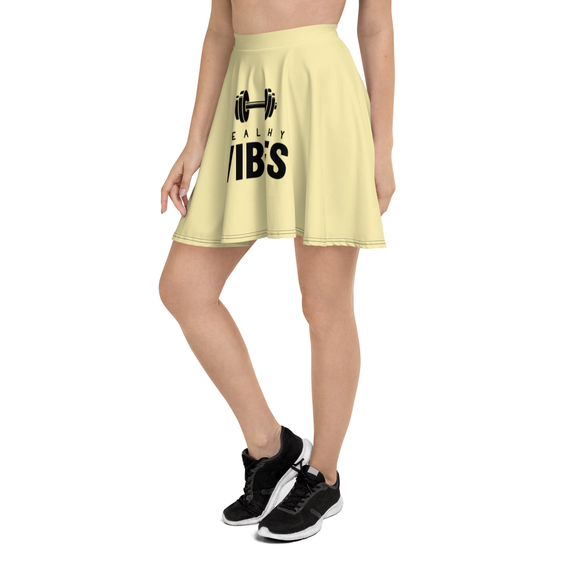 HEALTHY VIBES - Skater Skirt