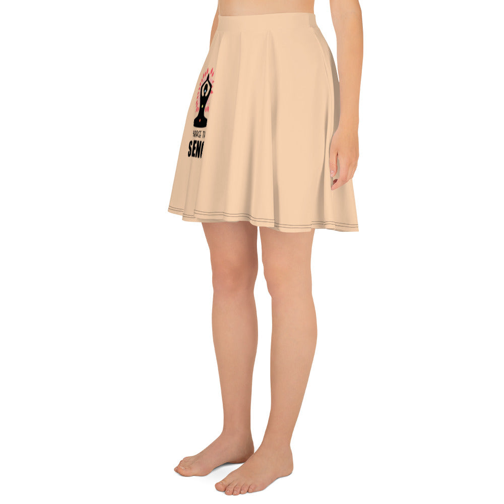 EMBRACE THE SILENCE - Skater Skirt