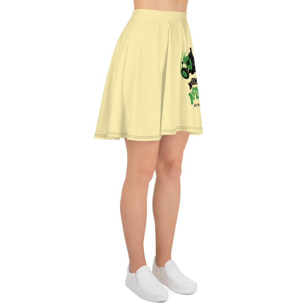 NO FARMERS NO FOOD - Skater Skirt