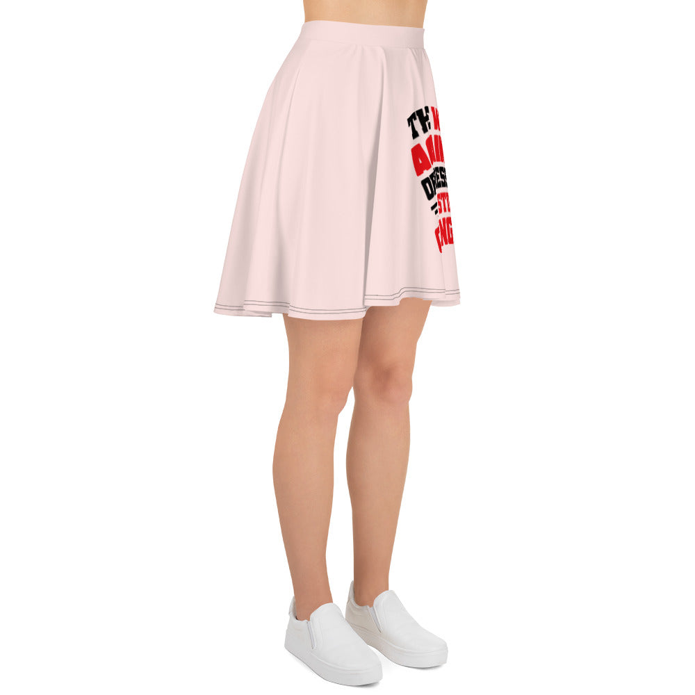 THE WAR AGAINST OPPRESSION IS STILL GOING ON - Skater Skirt