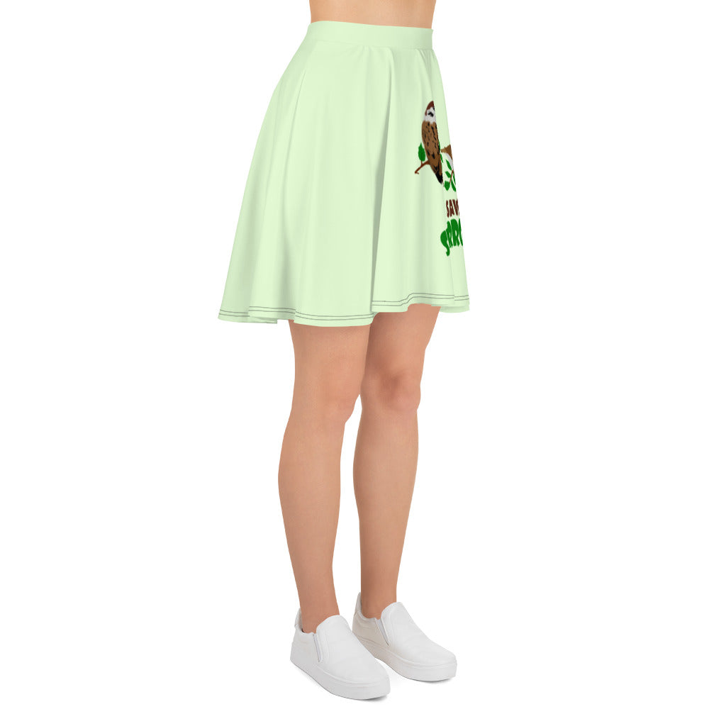 SAVE SPARROWS - Skater Skirt