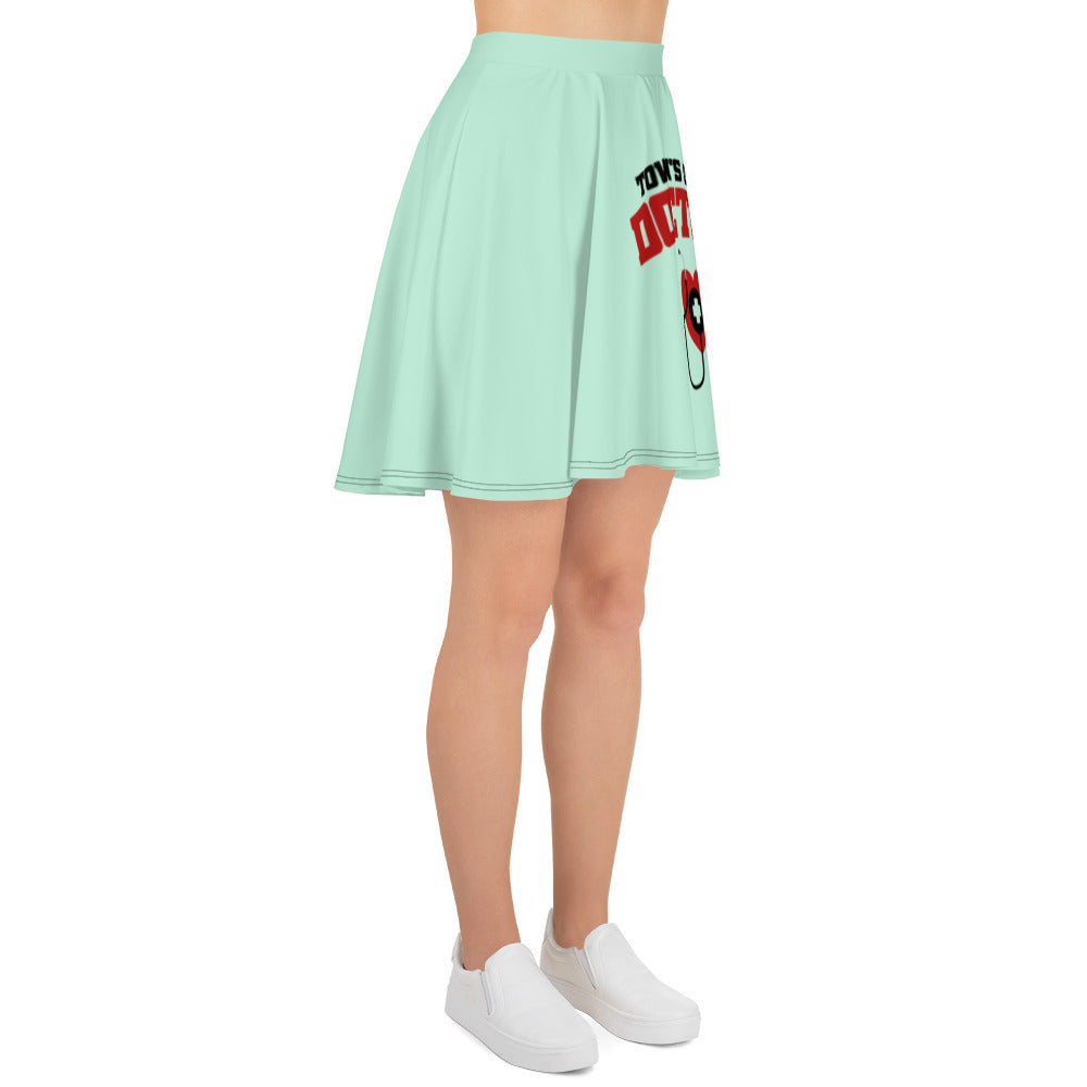 TOWN'S ONLY DOCTOR - Skater Skirt