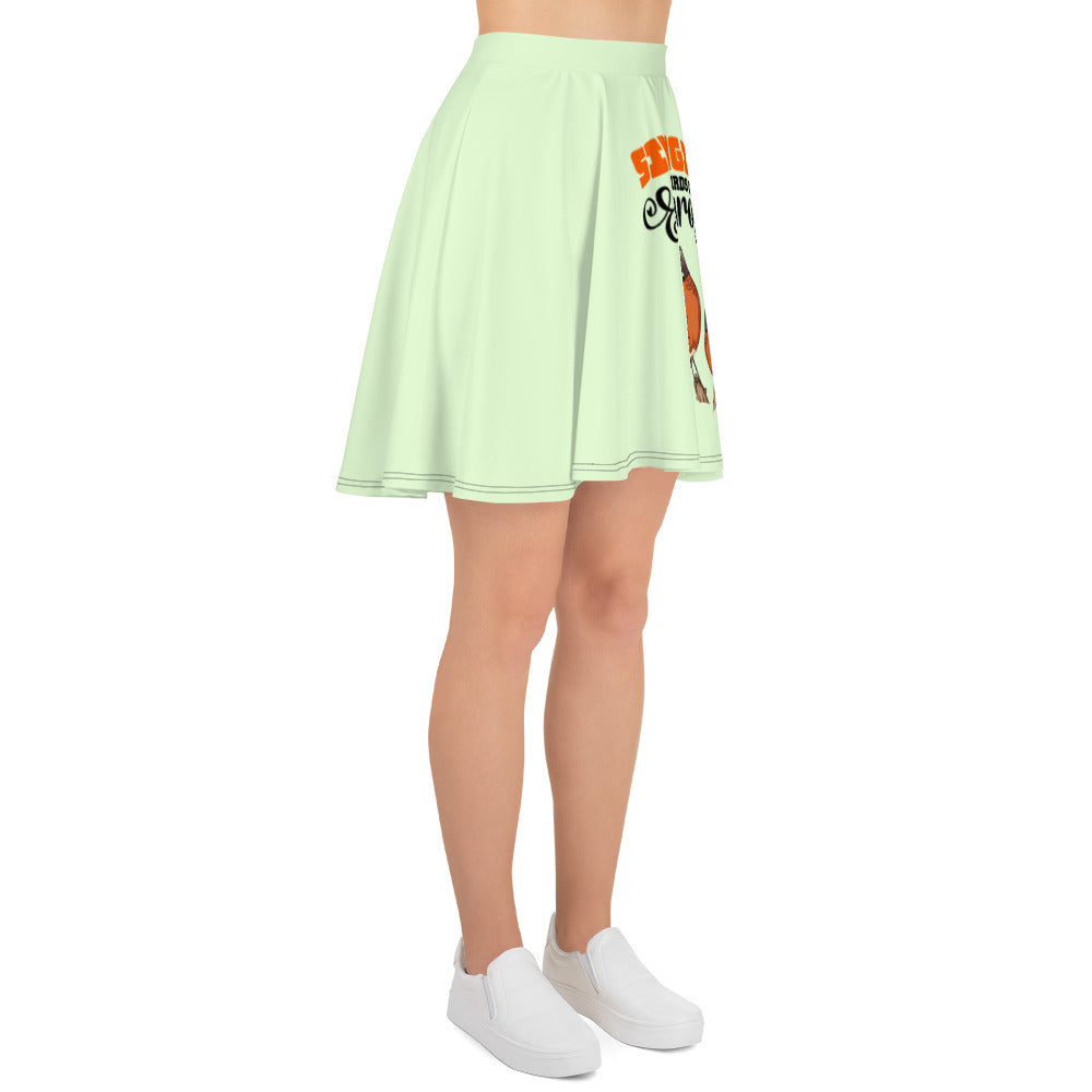 SINGING BIRDS OF EUROPE - Skater Skirt