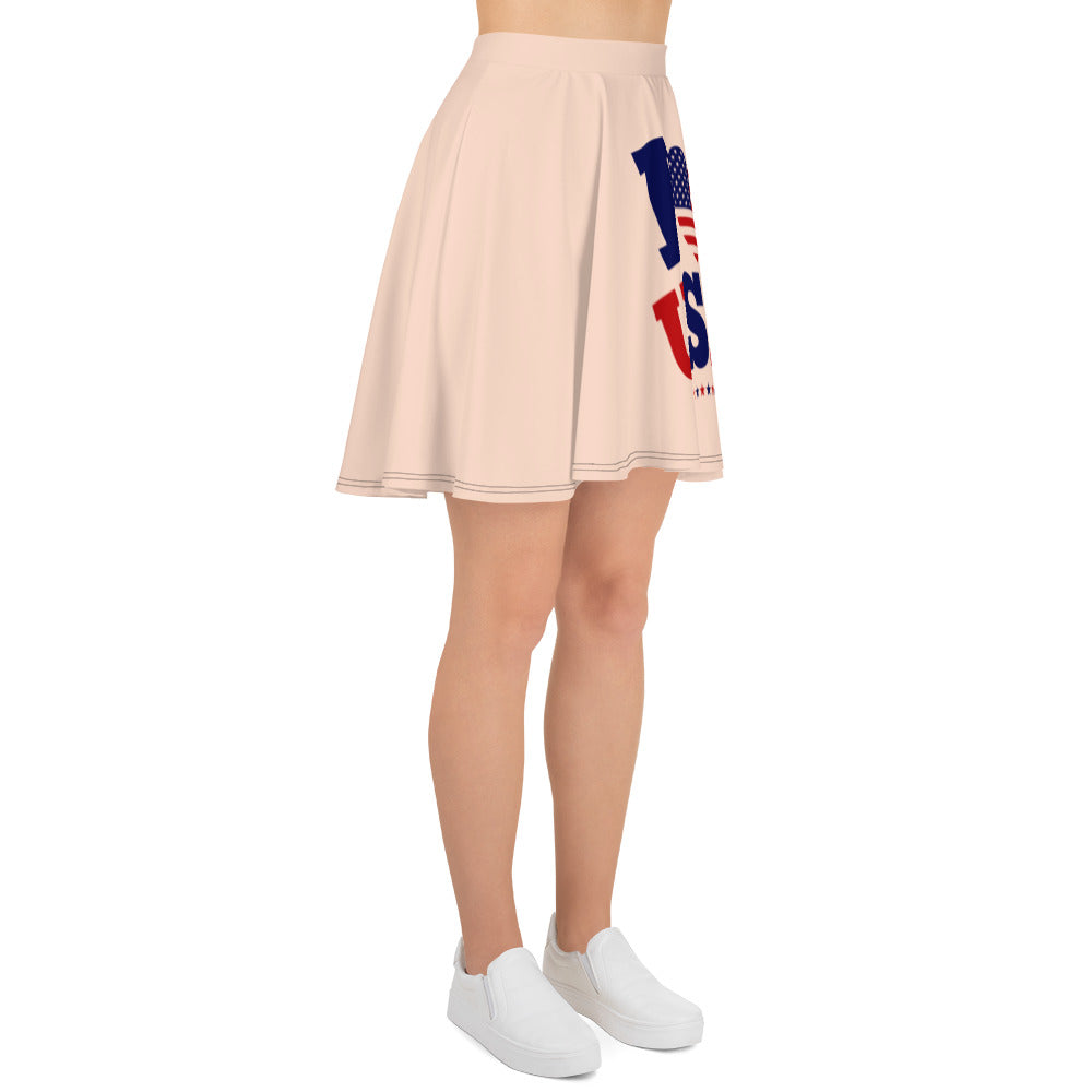 I LOVE USA - Skater Skirt