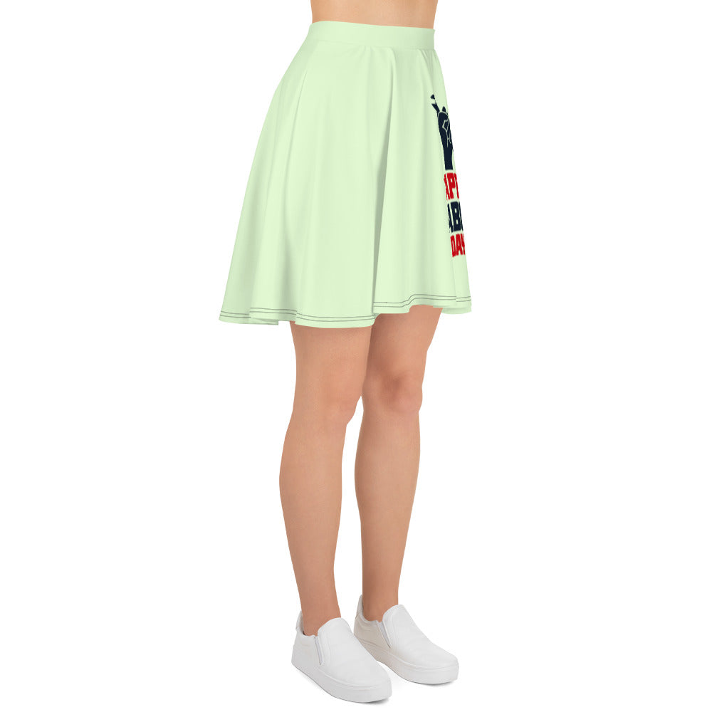 HAPPY LABOR DAY - Skater Skirt