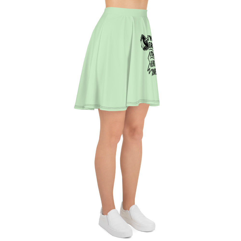 I'M HERE FOR THE WALKING RECOVERY - Skater Skirt