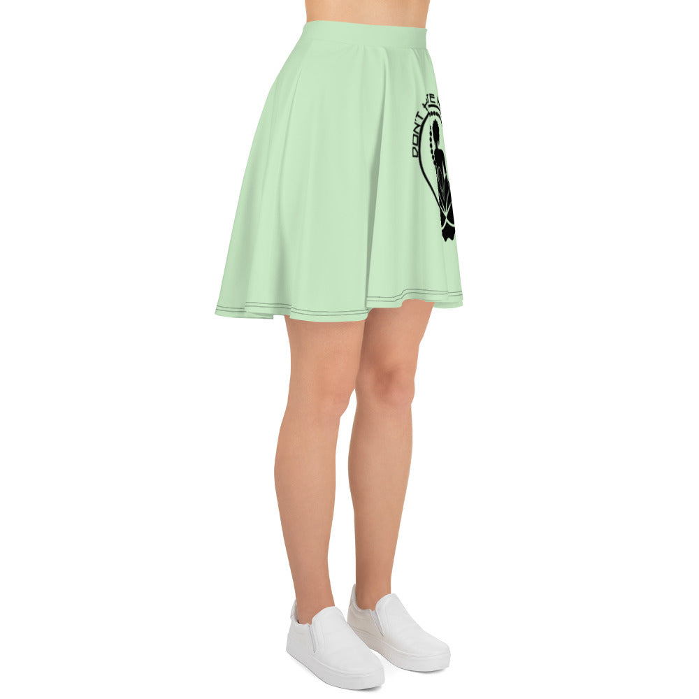 DON'T HATE MEDITATE - Skater Skirt