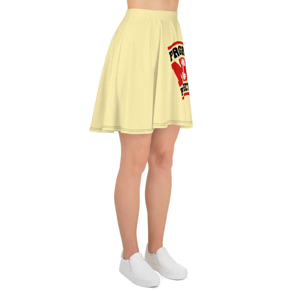PROGRESS NOT PERFECTION - Skater Skirt