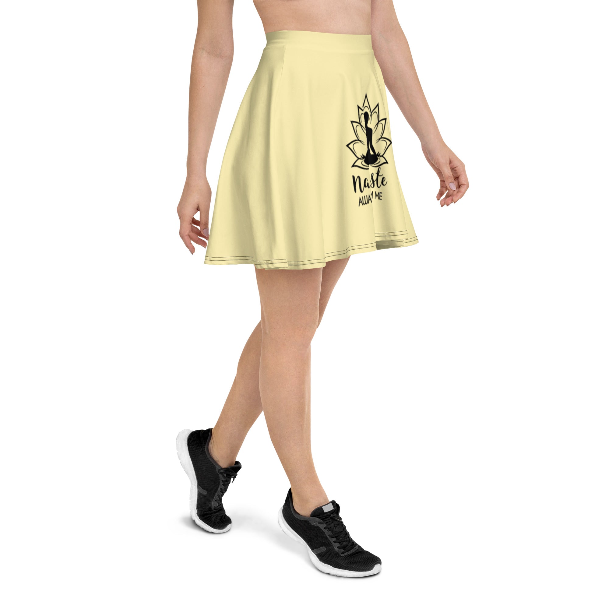 NAMASTE AWAY FROM ME - Skater Skirt
