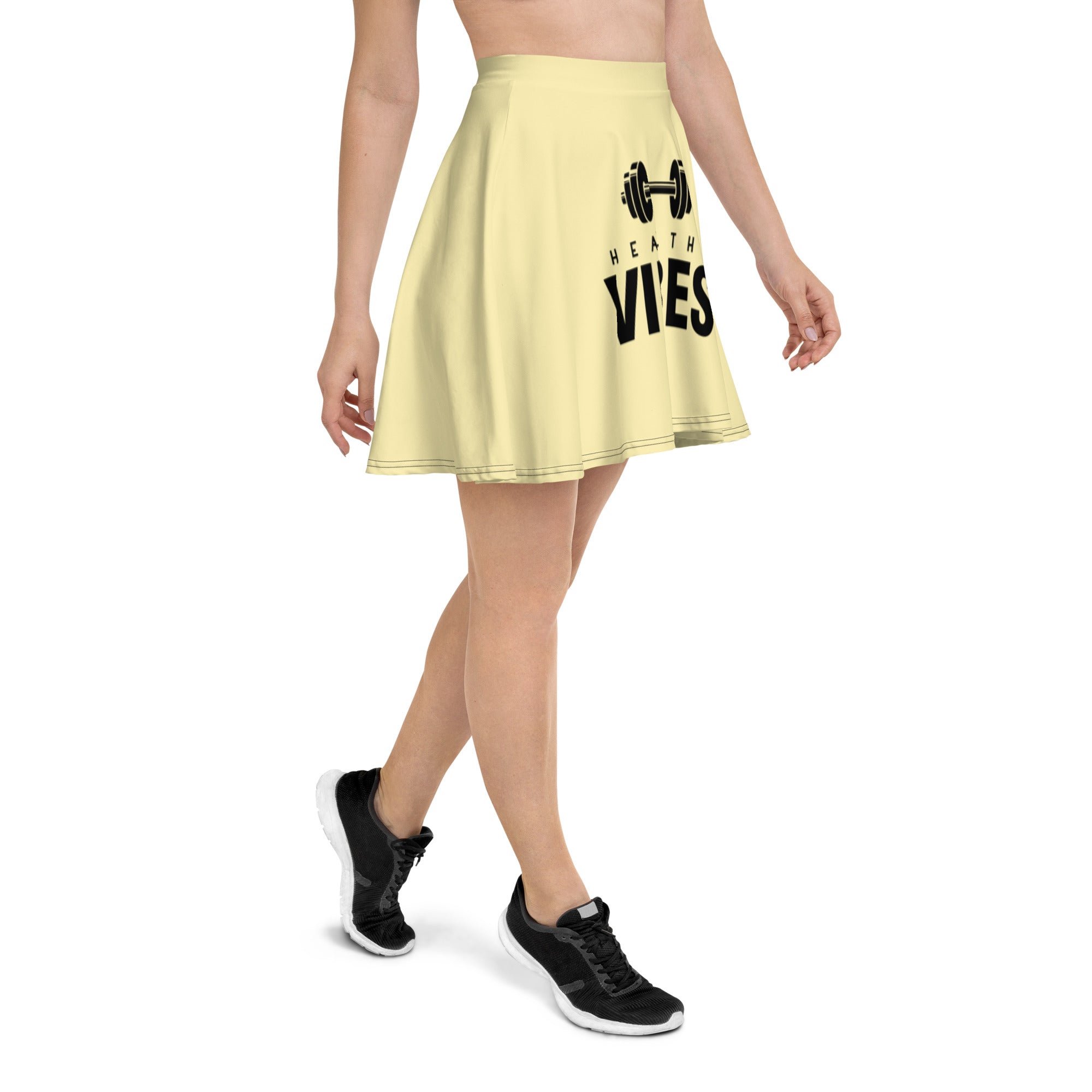 HEALTHY VIBES - Skater Skirt