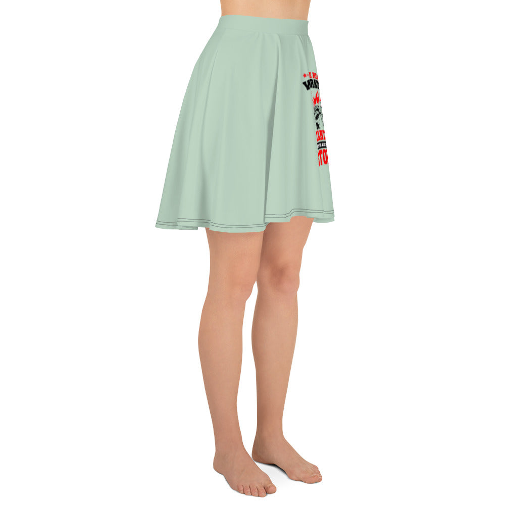 THE REAL WORKOUT STARTS - Skater Skirt