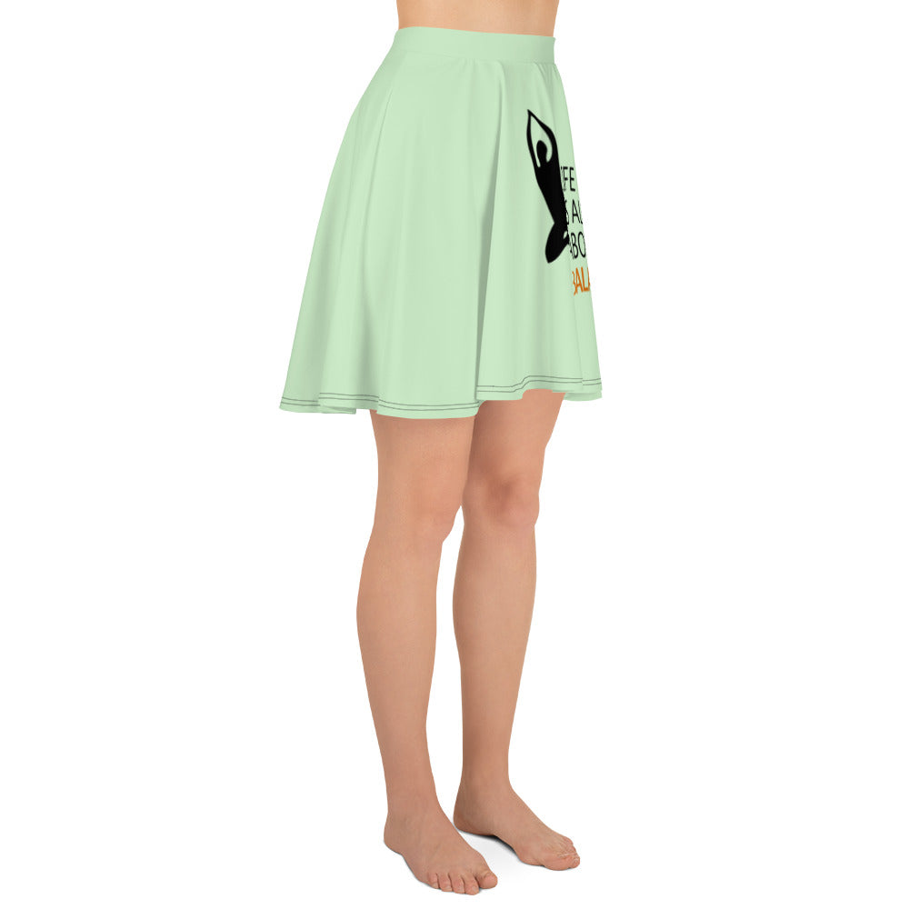 LIFE IS ALL ABOUT BALANCE - Skater Skirt