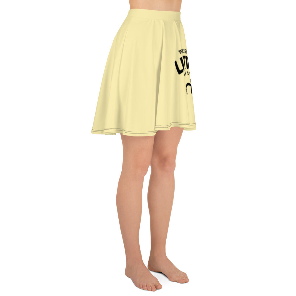 WE RISE BY LIFTING OTHERS - Skater Skirt