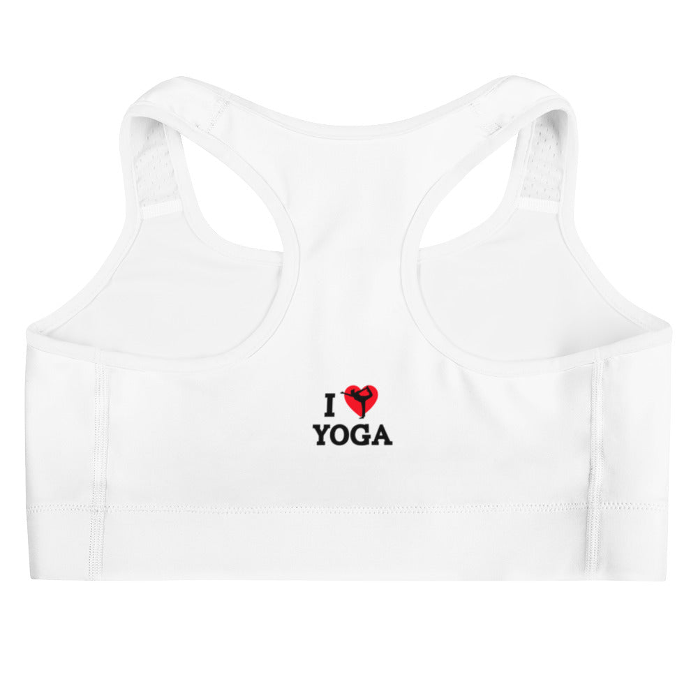 I LOVE YOGA - Sports bra