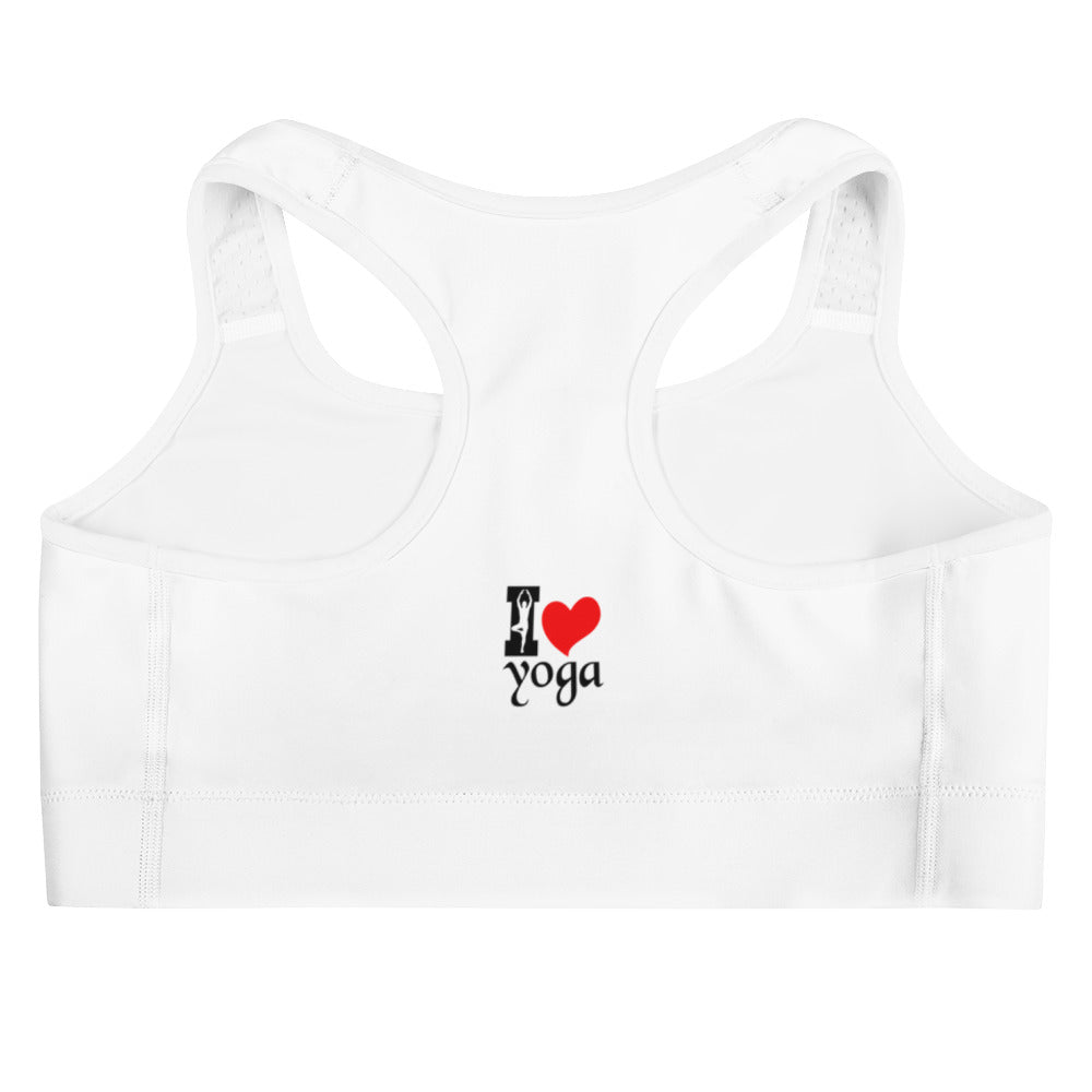 I LOVE YOGA - Sports bra