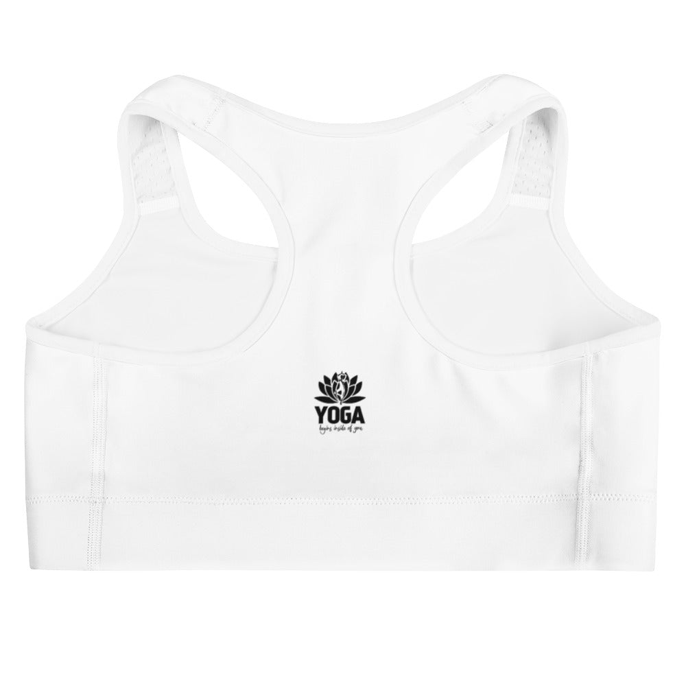 YOGA BEGINS INSIDE OF YOU - Sports bra