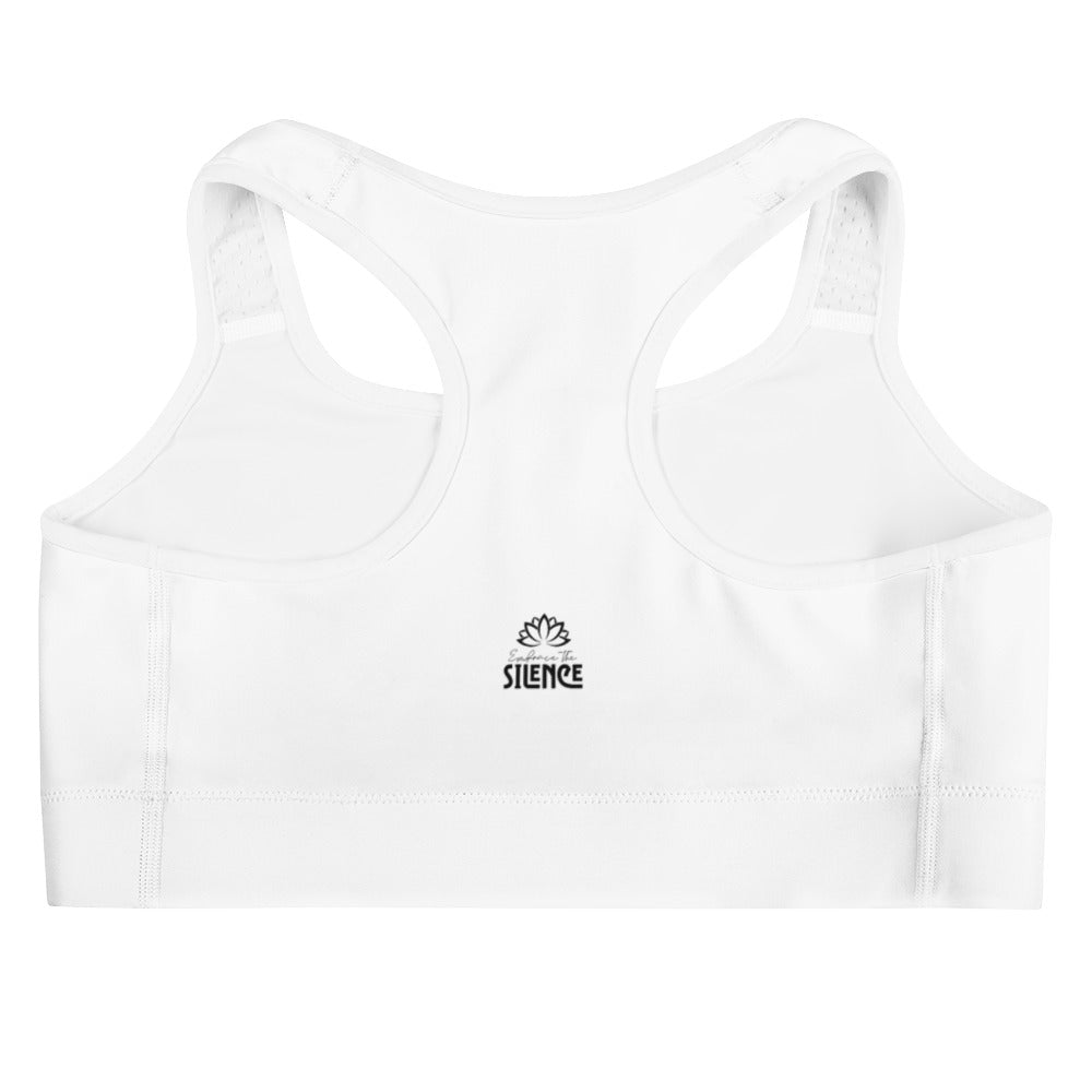 EMBRACE THE SILENCE - Sports bra