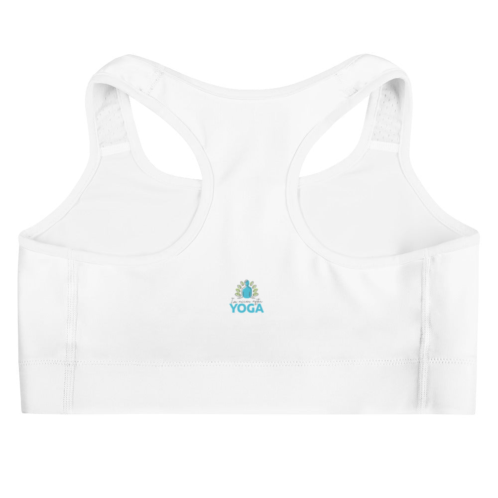 I'M NICER AFTER YOGA - Sports bra