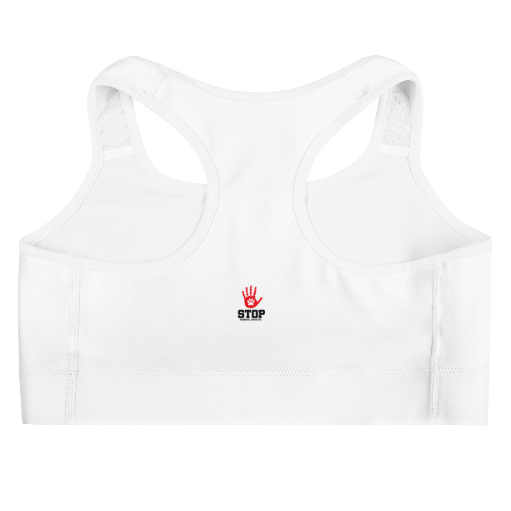 STOP ANIMAL CRUELTY - Sports bra