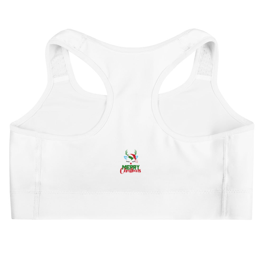 MERRY CHRISTMAS - Sports bra