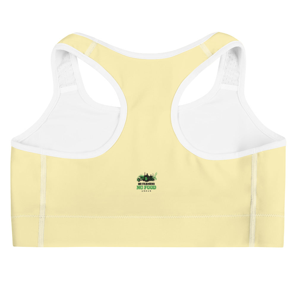 NO FARMERS NO FOOD - Sports bra