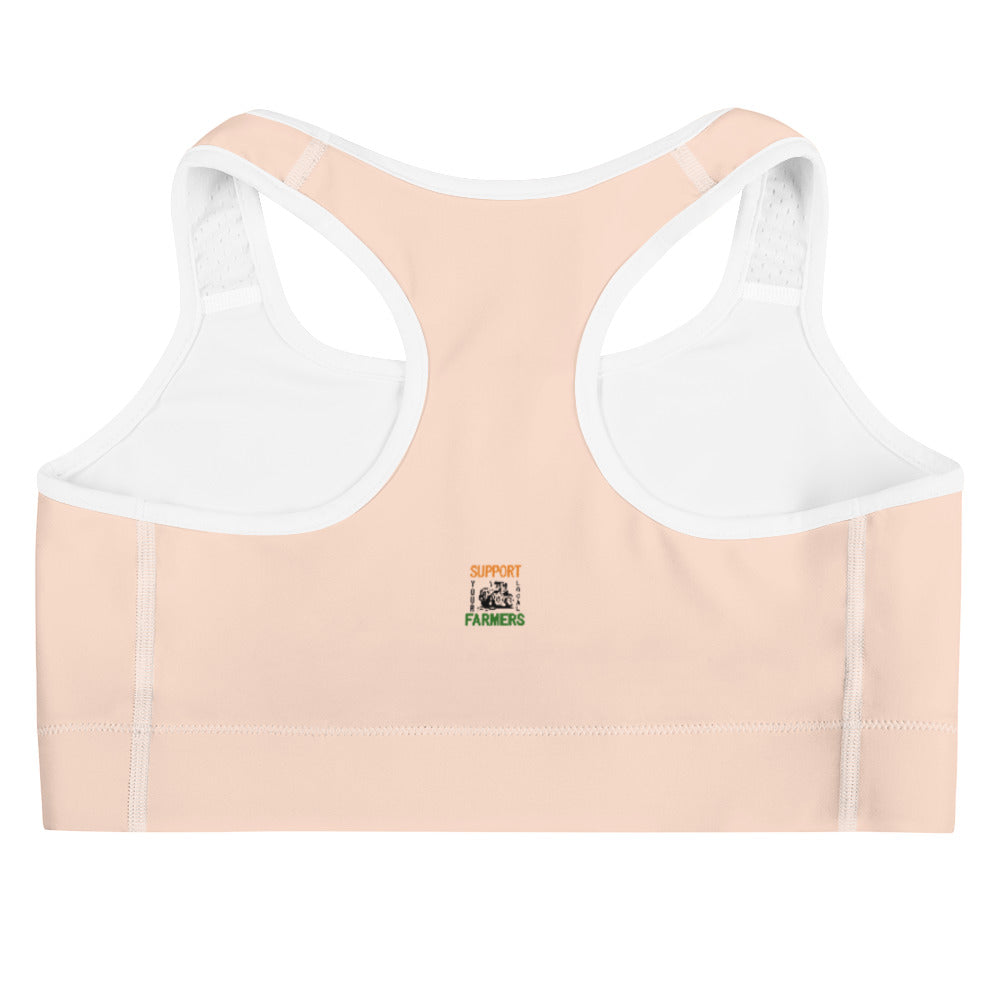 SUPPORT YOUR LOCAL FARMERS - Sports bra