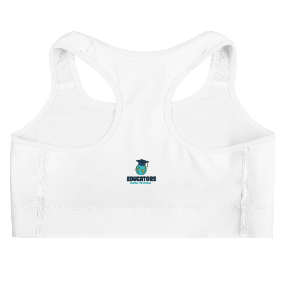 EDUCATORS CHANGE THE WORLD - Sports bra