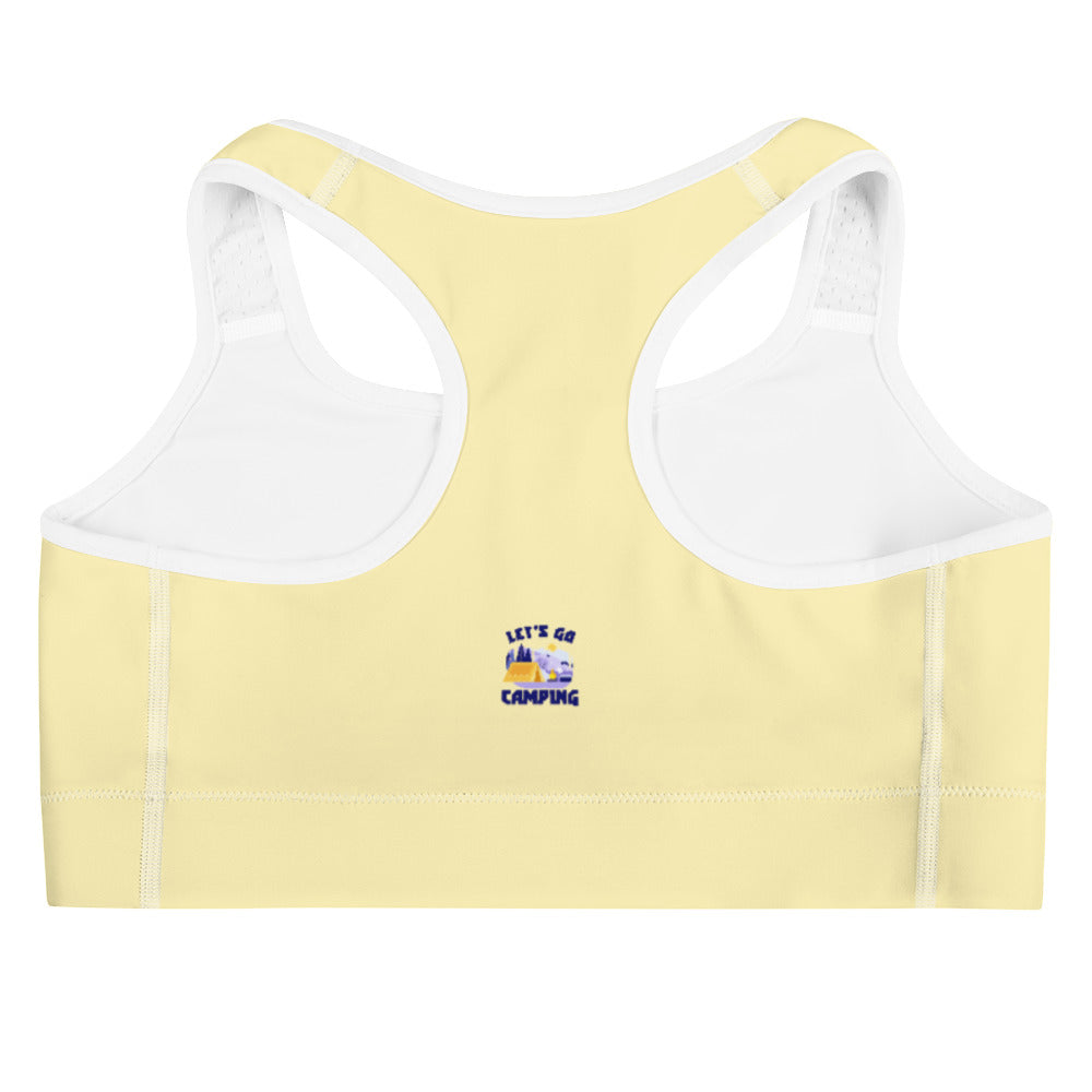 LET'S GO CAMPING - Sports bra