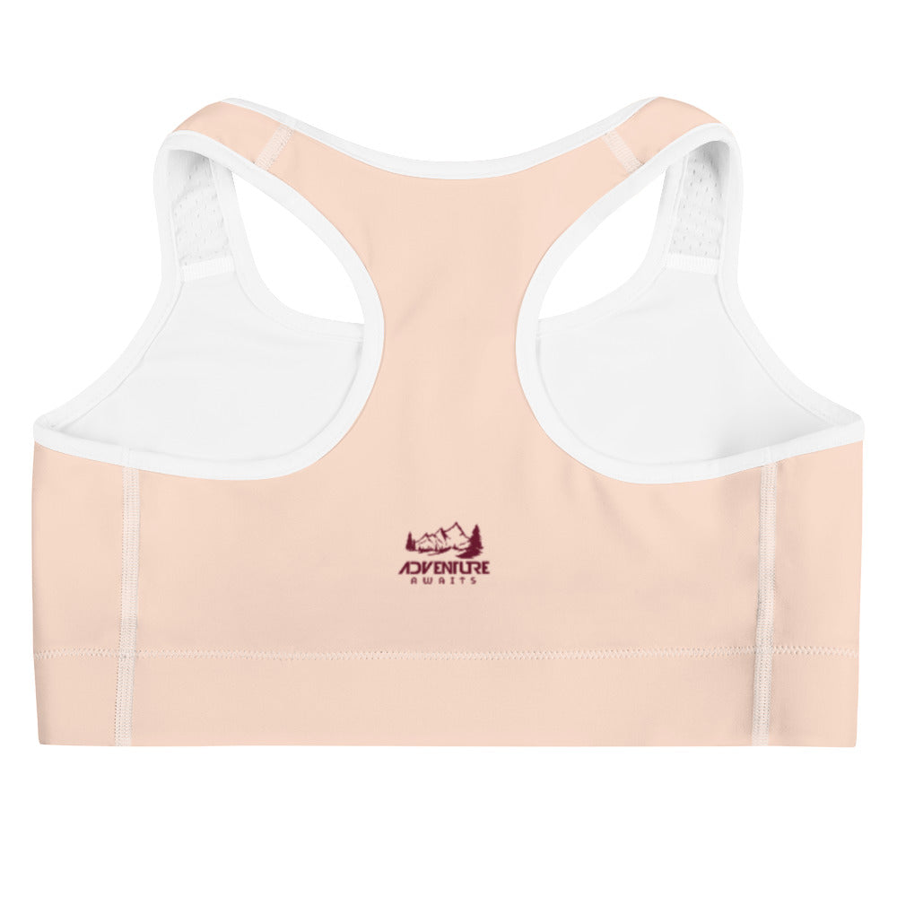 ADVENTURE AWAITS - Sports bra