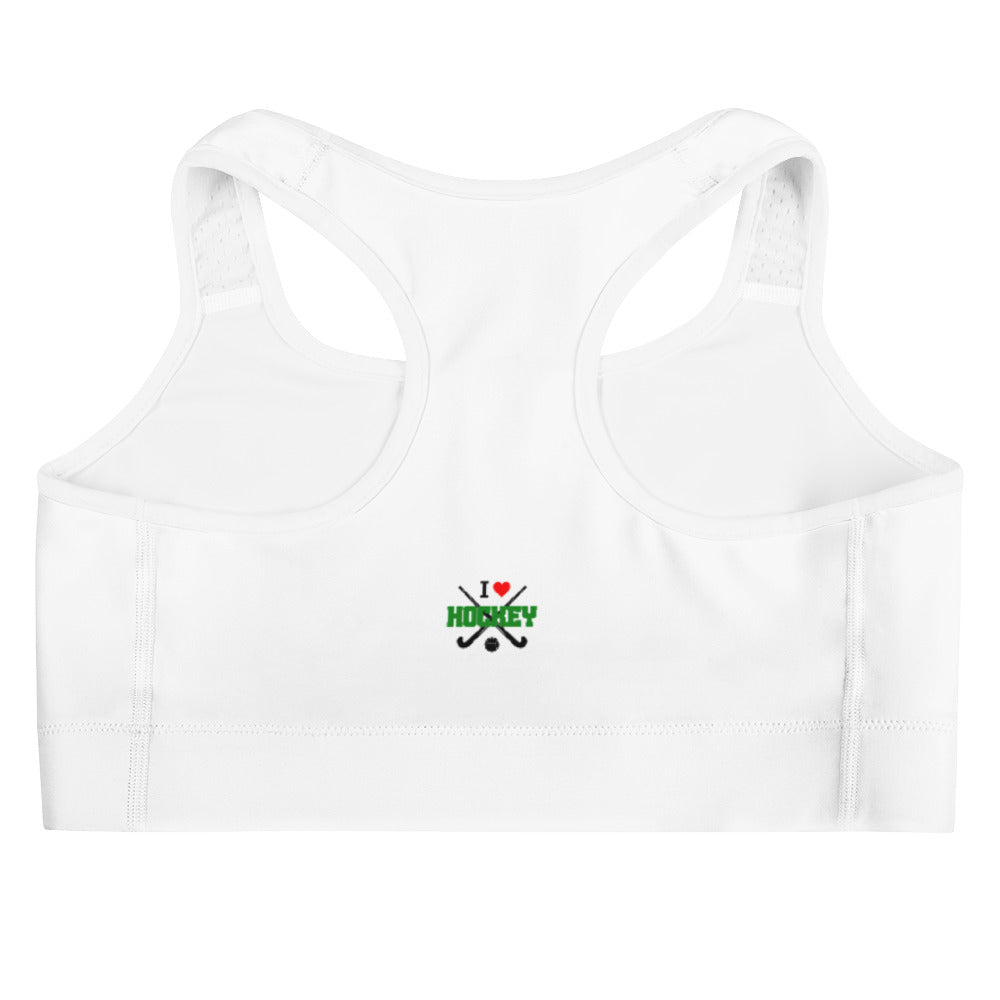 I LOVE HOCKEY - Sports bra