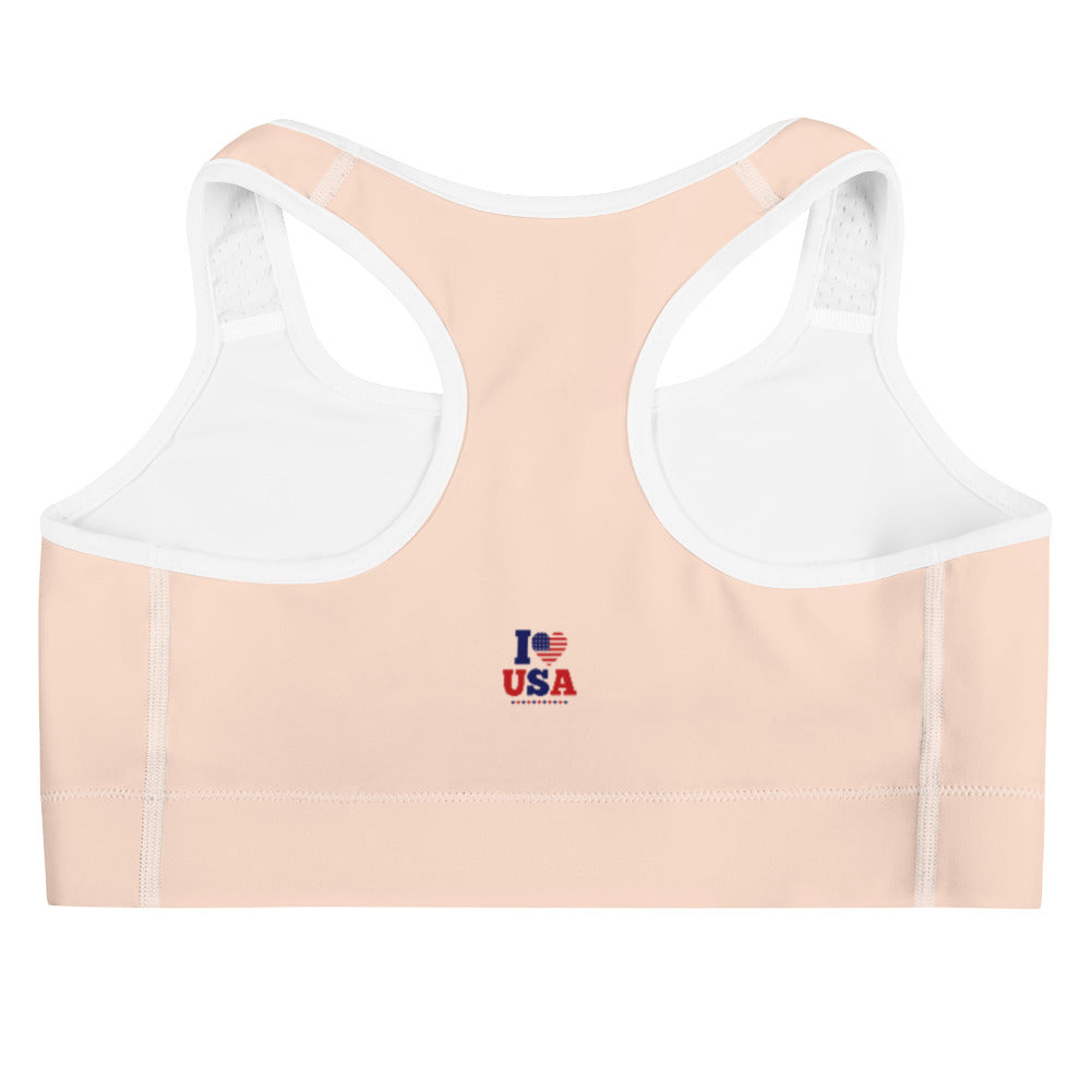 I LOVE USA - Sports bra