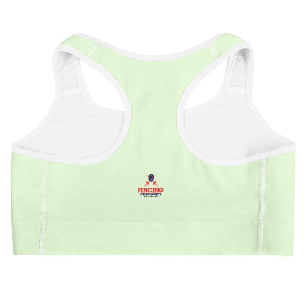 FENCING OTHER SPORTS ARE POINTLESS - Sports bra