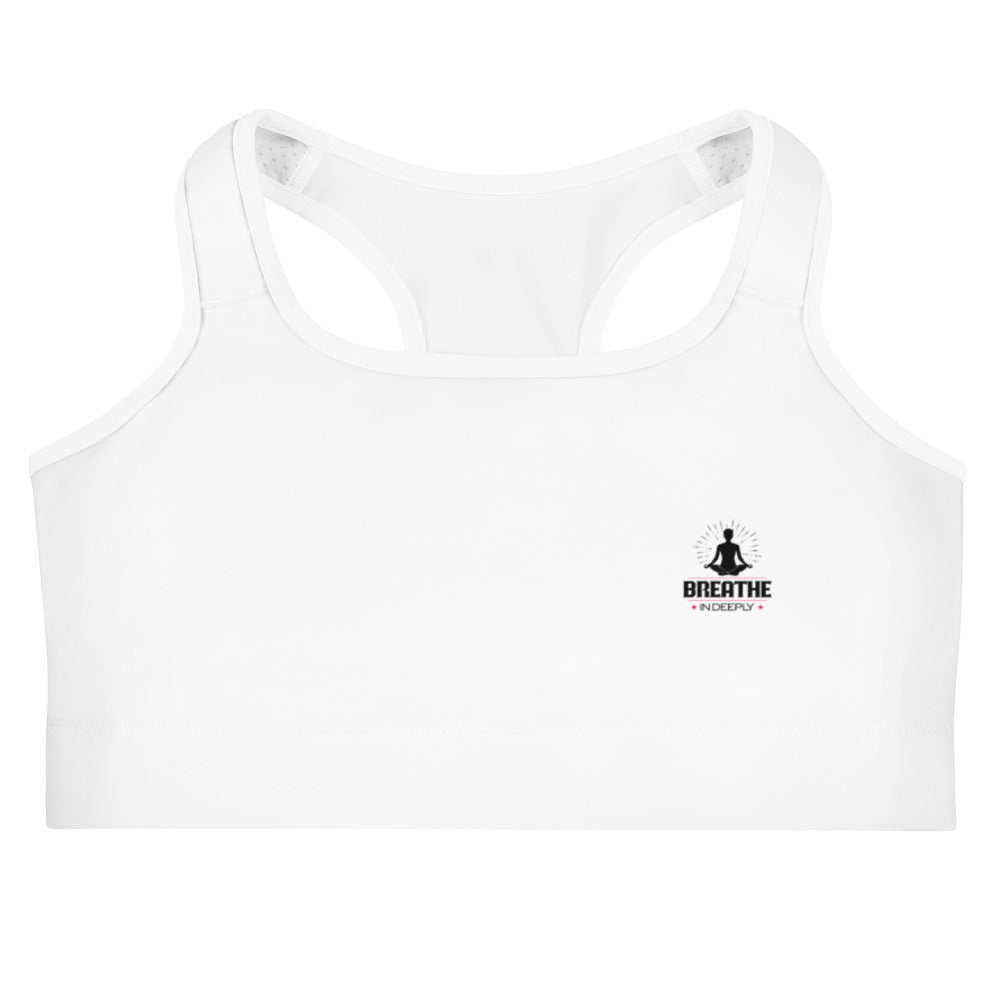 BREATHE IN DEEPLY - Sports bra