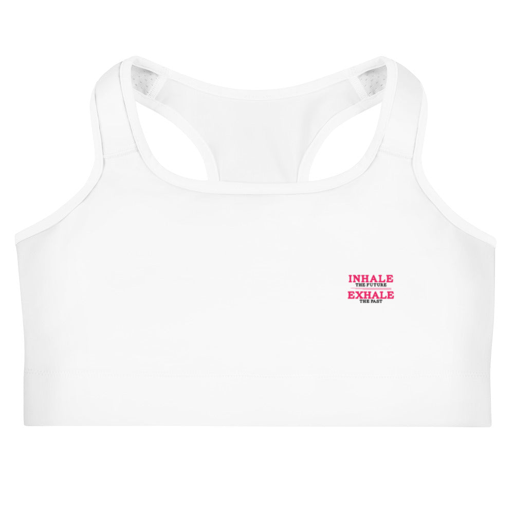 INHALE THE FUTURE EXHALE THE PAST - Sports bra