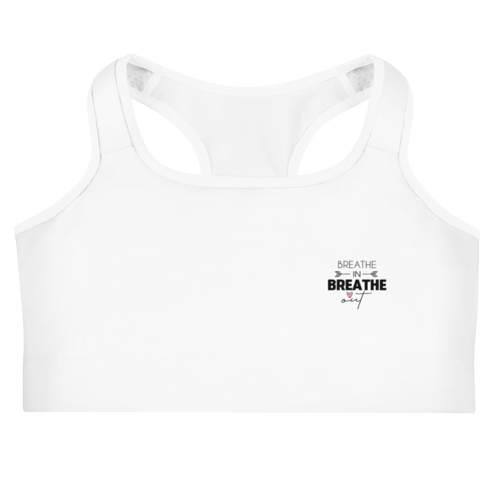 BREATHE IN BREATHE OUT - Sports bra