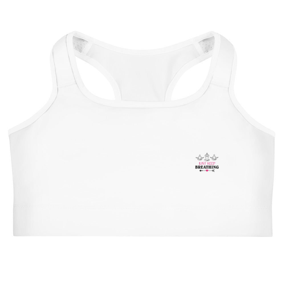 JUST KEEP BREATHING - Sports bra