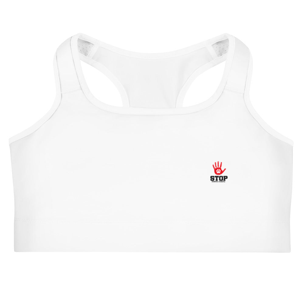 STOP ANIMAL CRUELTY - Sports bra