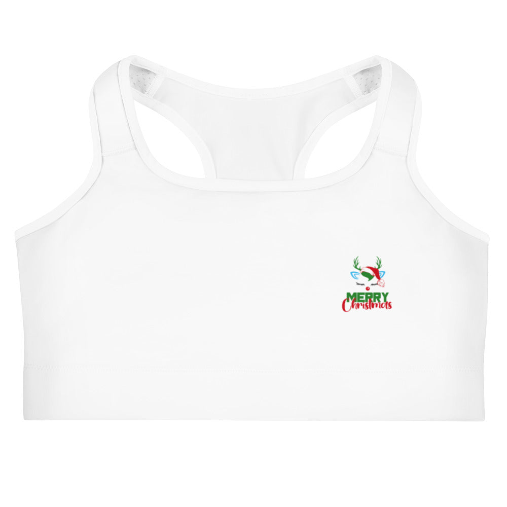 MERRY CHRISTMAS - Sports bra