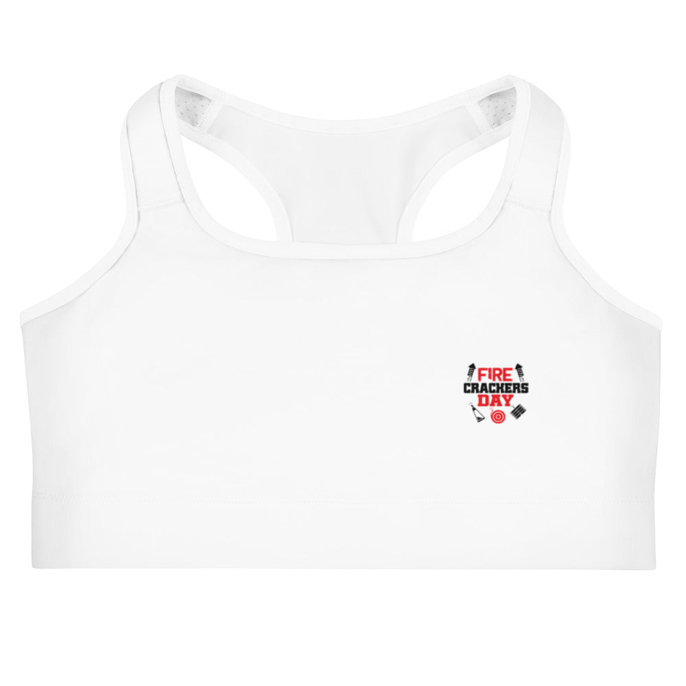 FIRE CRACKERS DAY - Sports bra