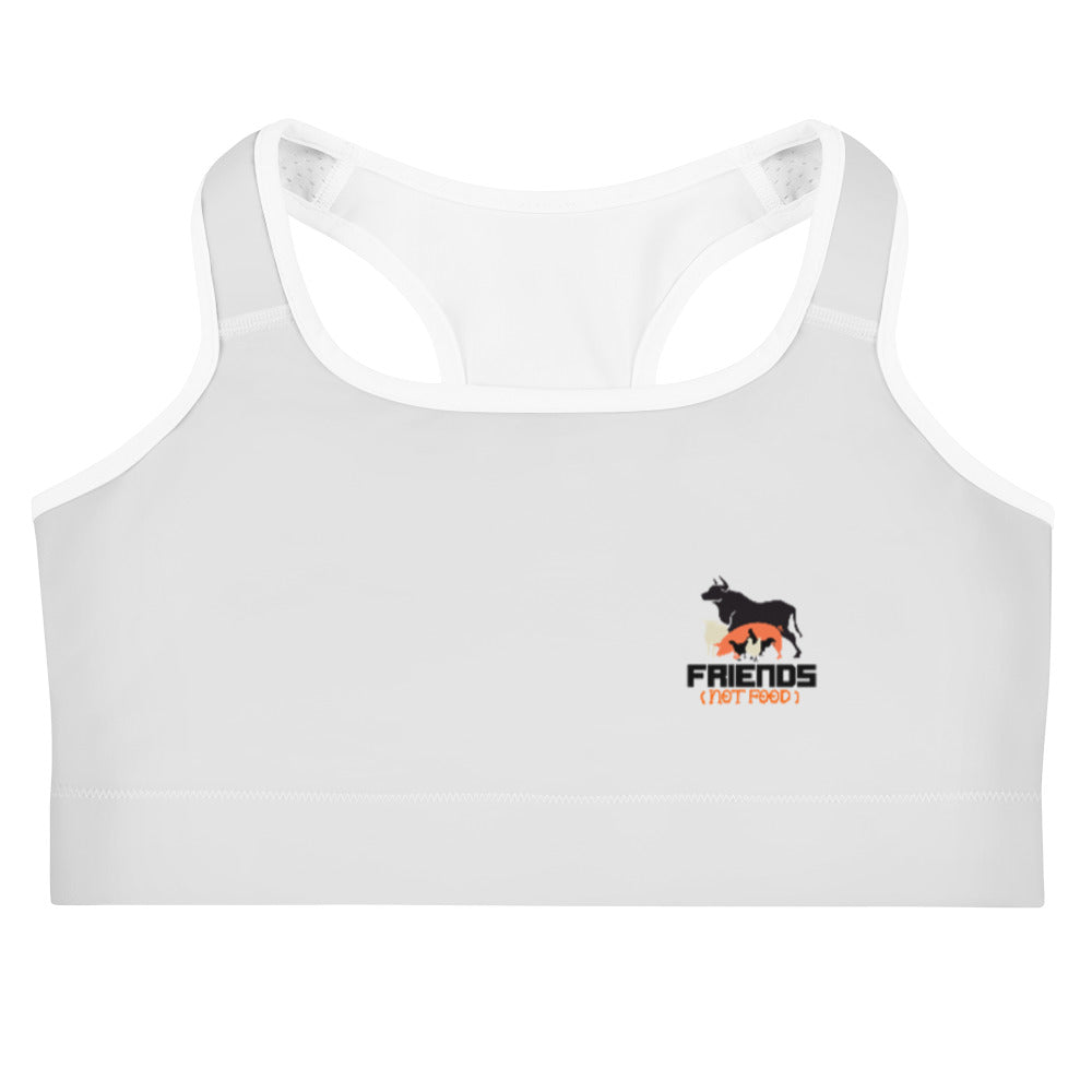 FRIENDS NOT FOOD - Sports bra