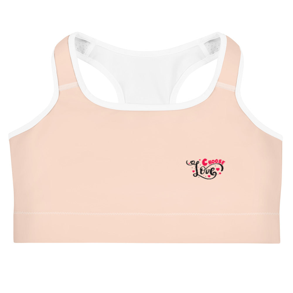 CHOOSE LOVE - Sports bra